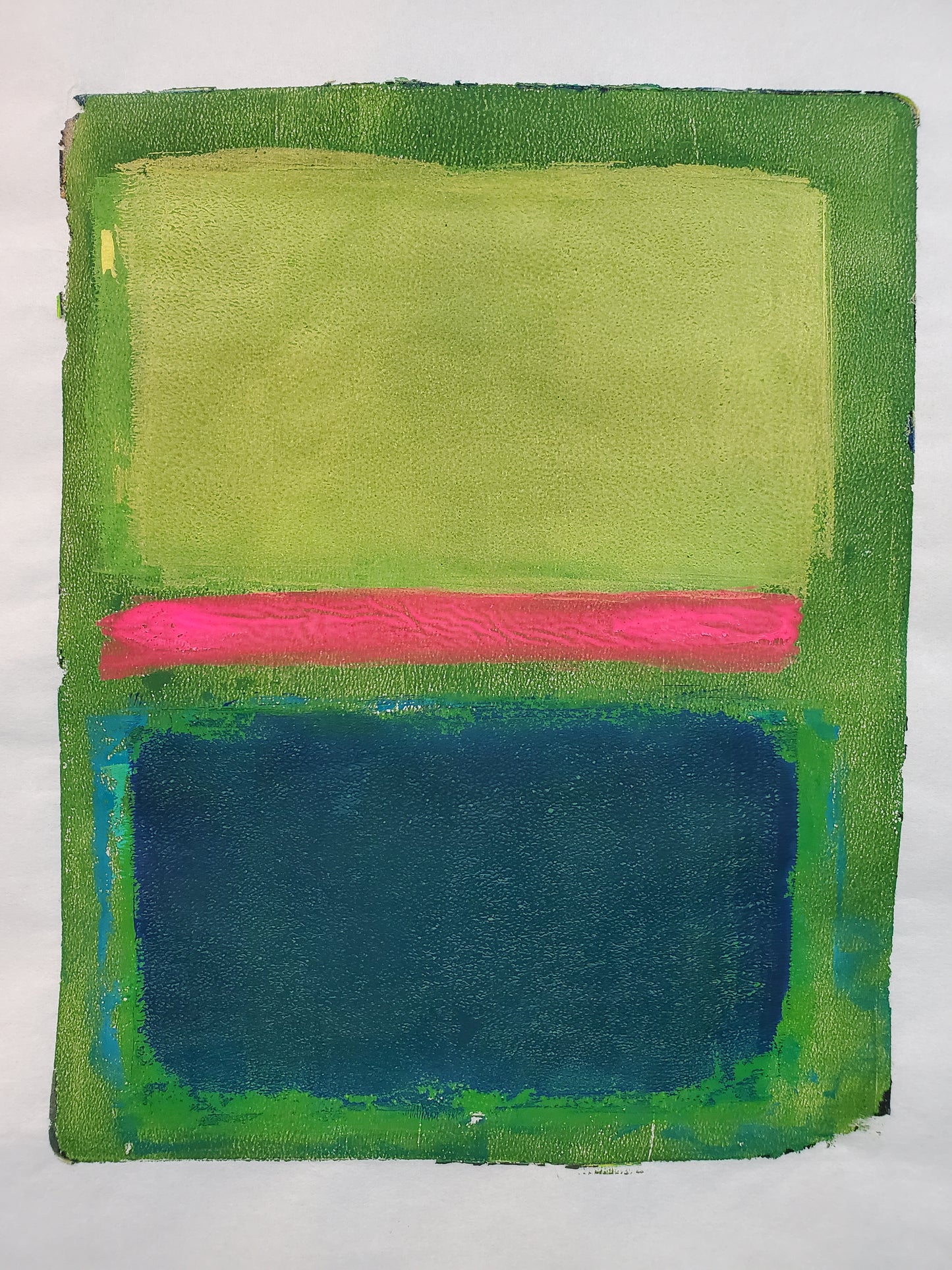 Colorfield Dark Blue/Green