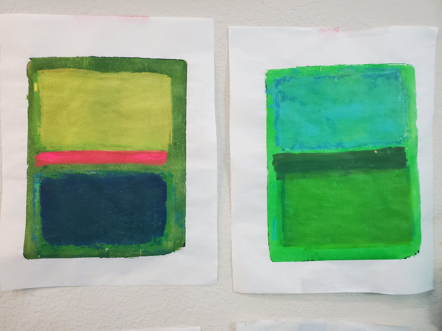 Colorfield Green/Blue