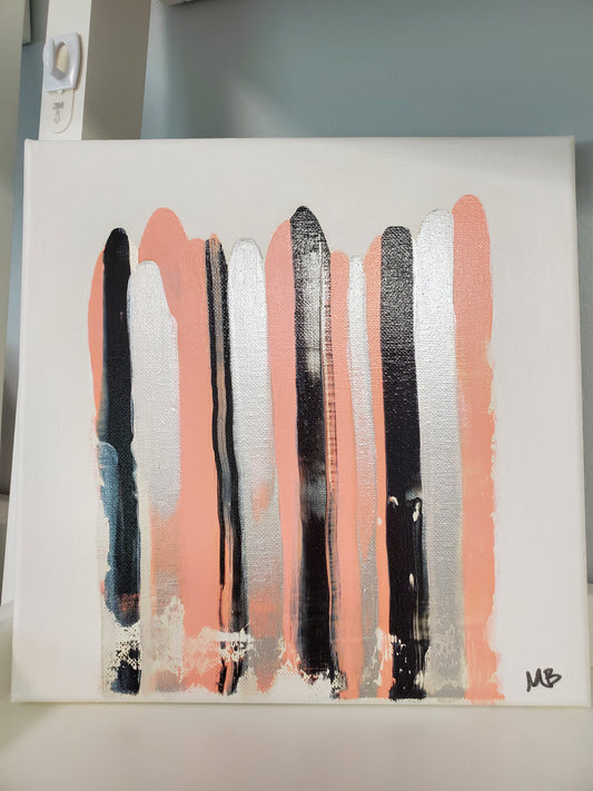 Black/Punk stripe