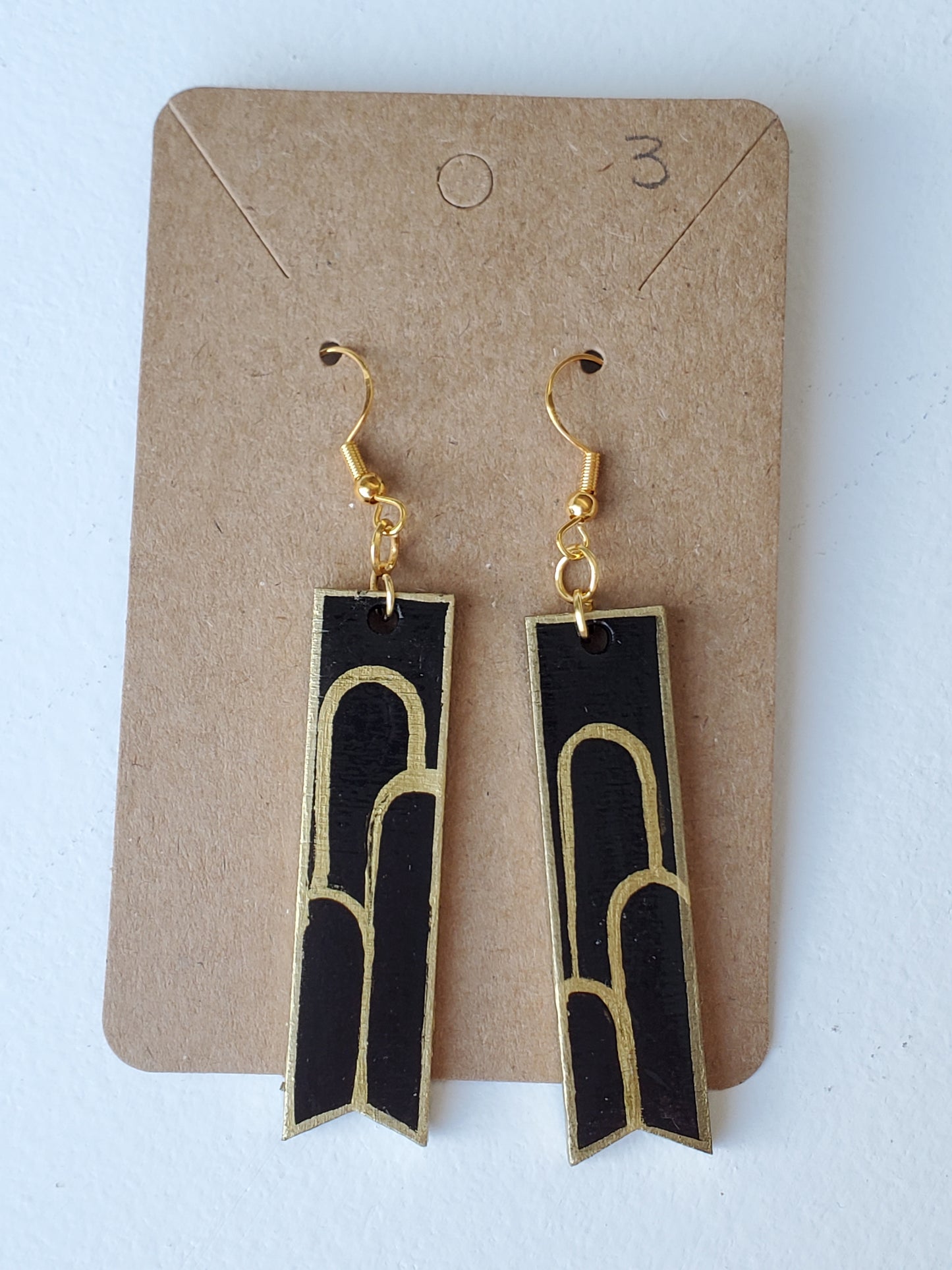 Art Deco Earring Arches