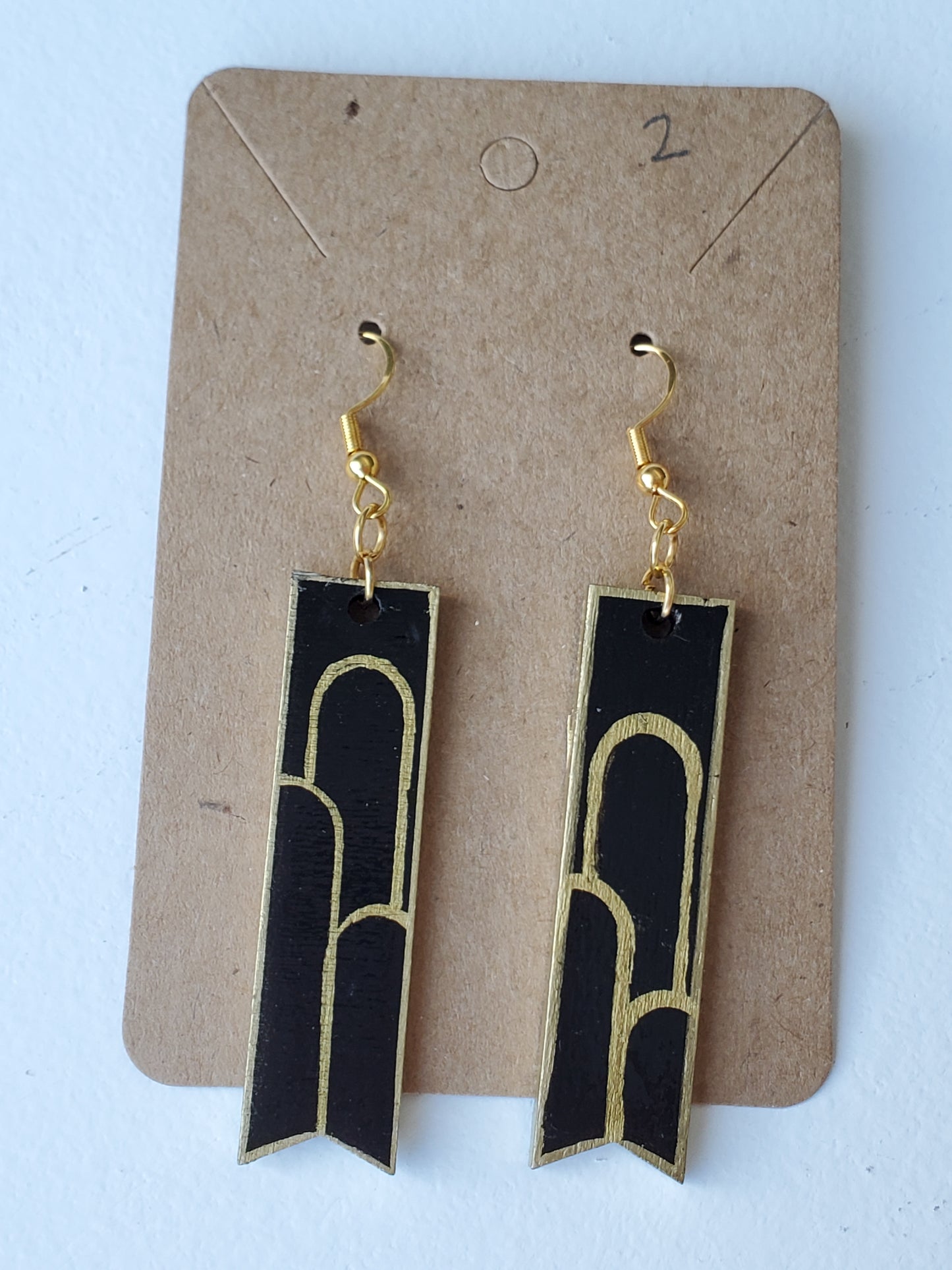 Art Deco Earring Arches