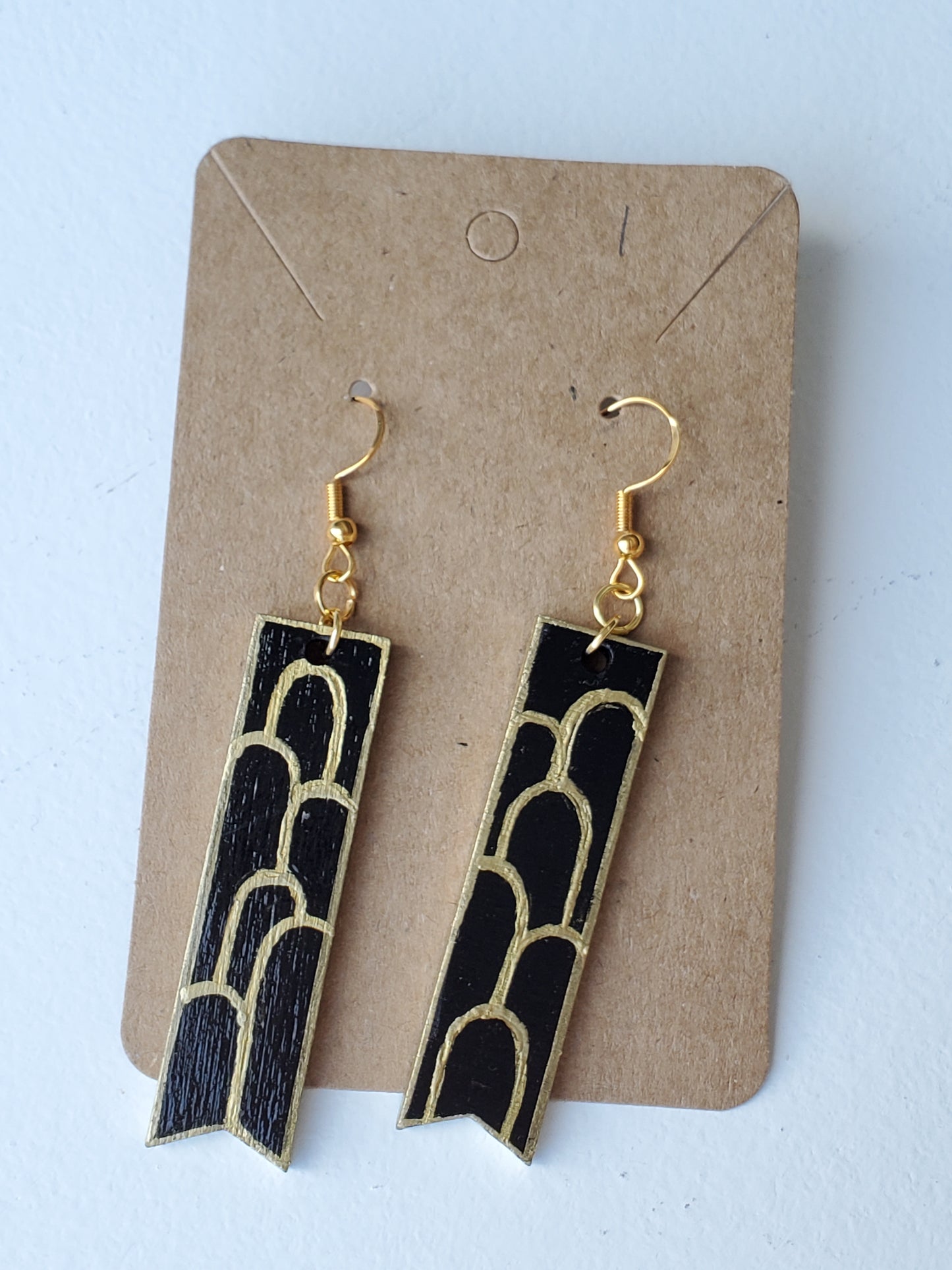Art Deco Earring Arches